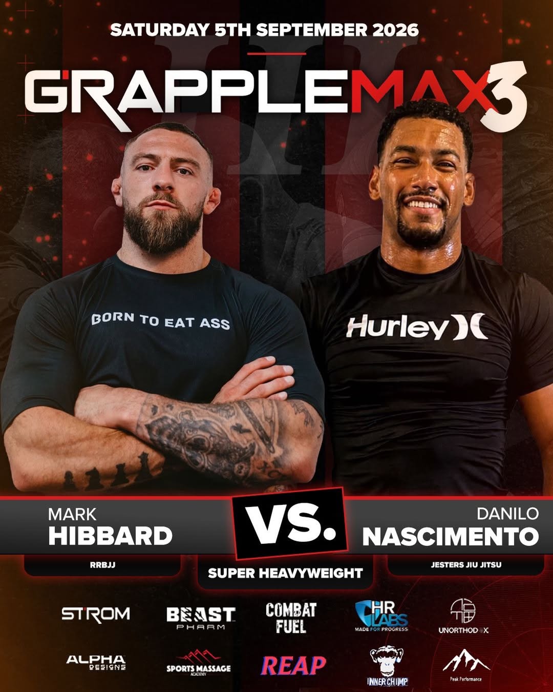 Mark Hibbard vs Danilo Nascimento, Super Heavyweight at GrappleMax 3